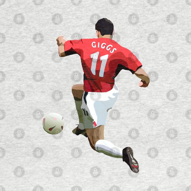 Legend Ryan Giggs by Webbed Toe Design's